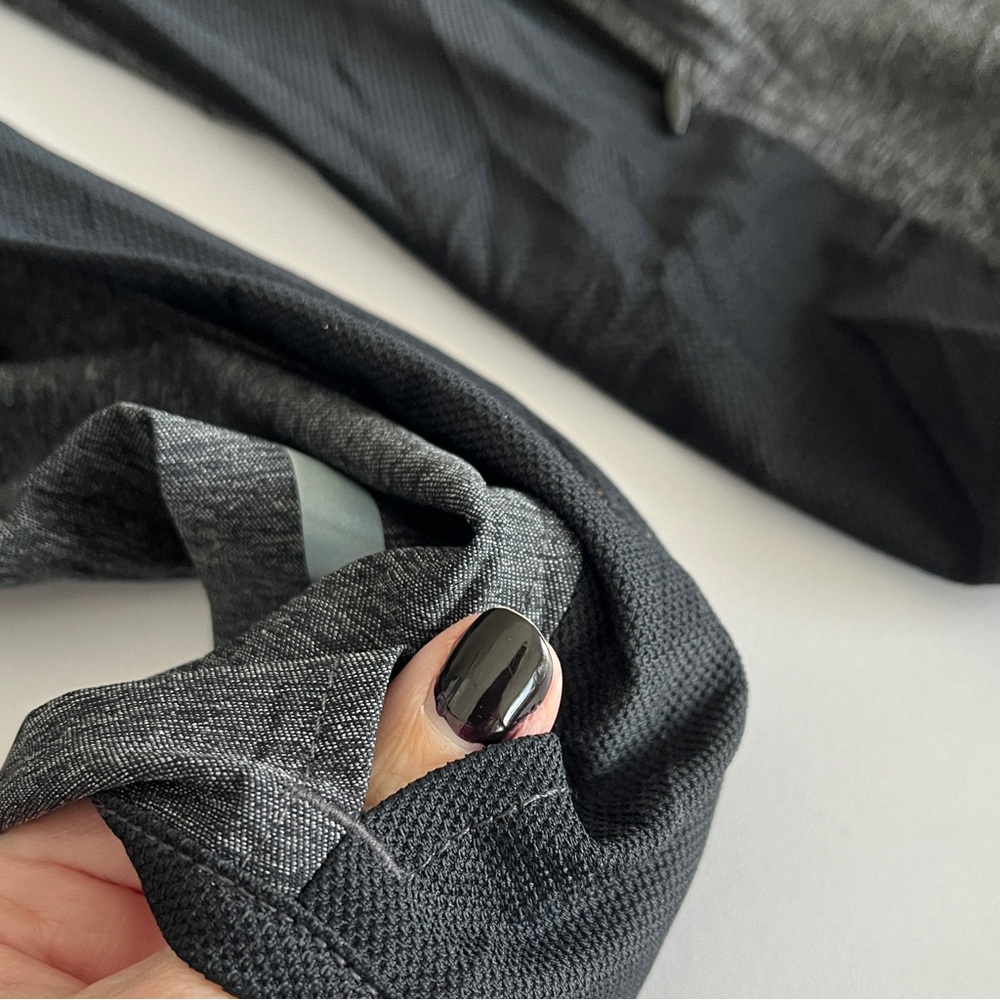 Nobull Stretch Jacket Medium Gray Full Zip Perfor… - image 6